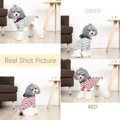 Pet Dog Sweater, Star Spangled Dog Hoodies Clothes Small Pet Apparel Clothing Puppy Outfit for Walking Party